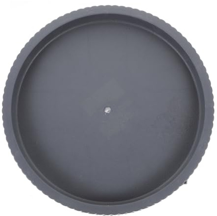 TOYANDONA Support à Plantes D'intérieur à roulettes Rond, Plateau Porte-Pots Gris 280 33 Cm Surélevé Mobile, Chariot pour Pots Lourds avec roulettes Pivotantes 360° pour Jardin Et Maison