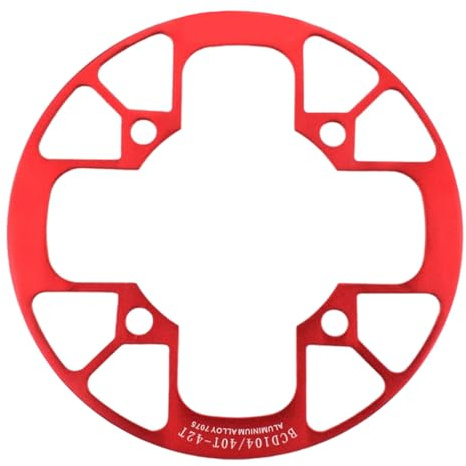 Aluminum Alloy Bicycle Chain Ring Guard Bike Crankset Protector Road Bike Chain Wheel Protection Plate Easy to Use Bicycle Chain Wheel Protection Plate
