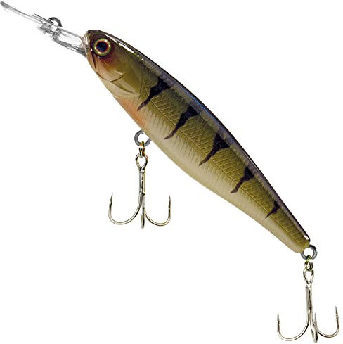 Illex Wobbler Twitchbait Deep Diver DD Squirrel 79 SP - Kunstköder für Hecht,Barsch,Rapfen