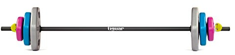 Tiguar Powergym Langhantel-Set 17.6 kg 2 Halteklammern Krafttraining