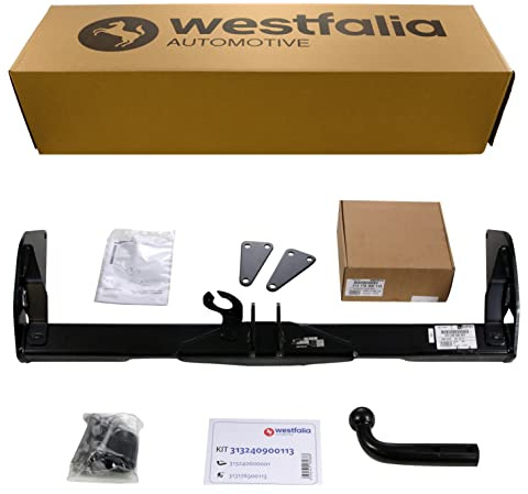 Westfalia Starre Anhängerkupplung für Mercedes Vito / Viano / V-Klasse (BJ 02/2004-08/2014) - im Set mit 13-pol. fzg.-spez. Westfalia Elektrosatz