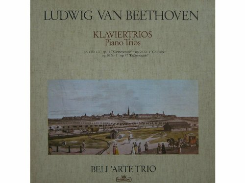 LUDWIG VAN BEETHOVEN KLAVIERTRIOS / PIANO TRIOS - op. 1 Nr. 1-3 - op. 11 Klarinettentrio - op. 70 Nr. 1 Geistertrio - op. 70 Nr. 2 - op. 97 Erzherzoptrio [Vinyl Schallplatte] [4 LP Box-Set]