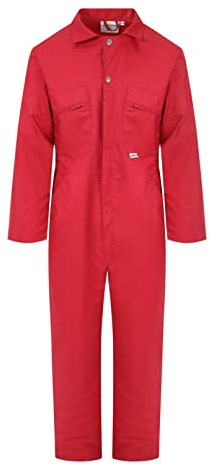 Wetplay Ladies Zip Front Boilersuit Workwear Boiler Suit Coverall Overall Womens Girls