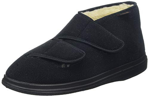 Fischer Ortho, Unisex Hohe Hausschuhe, Schwarz (schwarz 222), 44 EU (9 UK)