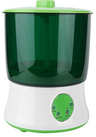 Gavigain Macchina per Germogli di Soia Kit di Germogli per Semi China Automatica per Germogli di Soia per Uso Domestico China per Germogli a D io Strato per Ravanello, Erba Medica(EU 220V)