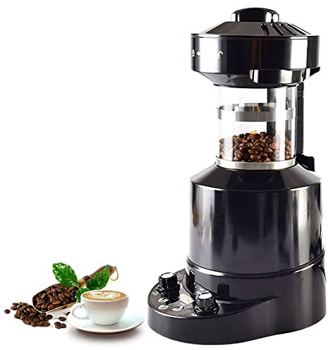 Commercial Machine,2100W Electric Coffee Roaster Machine, Professional Coffee Beans Roaster, with Timer, Adjustable Wind Speed, Cold/Hot Air Adjustment, for Cafe Shop Home, Office