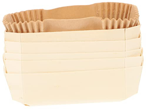 PRETYZOOM 1 Jeu Bac à Papier en Bois pâte à Bois Moule carré Moule à Pain rôtissoire boîtes à gâteaux moules à pâtisserie Porte-Aliments cuits Four poêle à Frire Ménage Moule a Gateau
