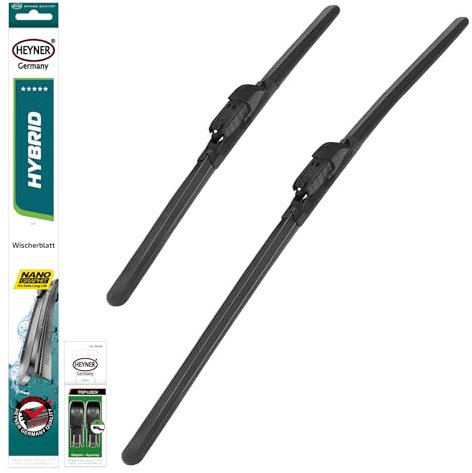 HEYNER® Scheibenwischer komp. mit HYUNDAI i30 (10.2007-03.2010) HYBRID Flachbalkenwischer