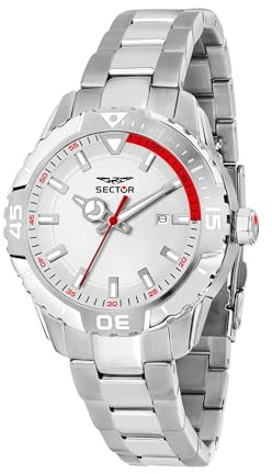 Sector No Limits Orologio Uomo, Tempo, Data, Analogico, 42 mm, Collezione LEGEND - R3253135002