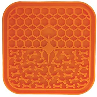 GkgWuxf - Alfombra para lamer Cachorro, Alfombra para Perros y Gatos, Alfombrilla de alimentación Lenta para Gatos | Alfombra para lamer Creativa para Perros y Gatos, Lento de Silicona para