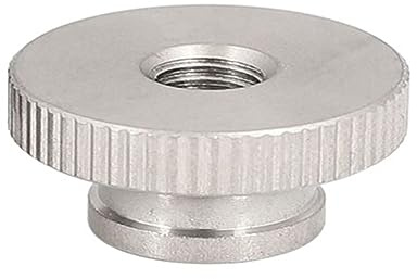 Handdrehschraube M2/M2,5 / M3/M4/M5/M6 Rändelmutter mit hohem Kopf, 304 Edelstahl, Sackloch, Durchgangsloch, dekorativer Nagel for Werbung (Farbe: Sackloch_M2, 5 Stück)(Through hole-M2.5 5PCS)