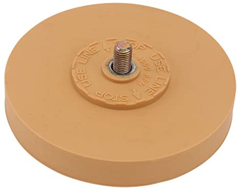 HOLIDYOYO Grinding Rubber Wheel for Car Glue Removal Rubber Wheel Accessory for Polishing Accessories and Tar Remover Car Tasks