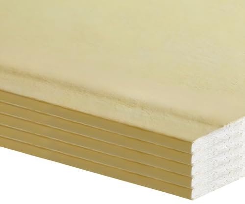 FORTUNATO Lastra Cartongesso Idrofuga Spazi Esterni Semi Esposti Interni Umidi Sauna Piscina SPA 1200 x 2000 mm 5 Pezzi