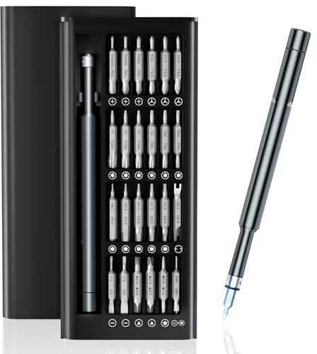 TenSine Small Precision Screwdriver Set,50 in 1 Professional Magnetic Mini Screwdriver Repair Tool Kit for PC,Computer,Laptop,Iphone,Cell Phone,MacBook,Tablet,Watch,Eyeglasses Electronic Ring Doorbell