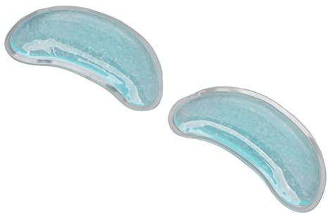 BRRNOO Almohadilla para Ojos de Gel de Hielo Reutilizable, Compresa Fría y Caliente para Aliviar la Tensión Ocular, Hinchazón de Ojeras para Trabajadores de Oficina y Estudiantes