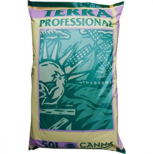 50L, 25L & 10L CANNA Terra Professional HYDROPONIC GROWING MEDIA SOIL TENT (50 Litre)