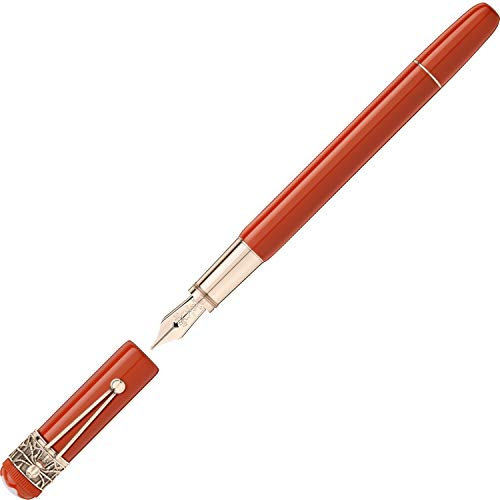 Montblanc Red Resin Heritage Spider Metamorphosis LE 118232 Fountain Pen