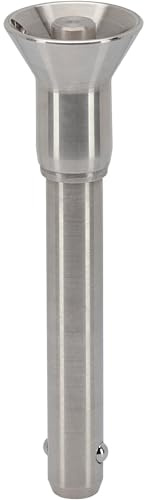 Kugelsperrbolzen, selbstsichernd, mit Schutzgriff | d1=6 mm / l1=25 mm/Rostfreier Stahl 1.4542, ausscheidungsgehärtet | 22350.1025