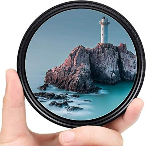 Yangers variable neutral density nd filter 2-32 - 400, adjustable ND2 to ND400 (8 stops) set kit for Canon Nikon Sony DSLR camera with storage box (67mm)