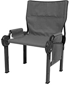 Disc-O-Bed Disc-Chair grau Campingstuhl…