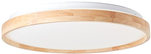 Brilliant Alson LED Deckenleuchte 48cm holz hell/weiß, Metall/Holz/Kunststoff, 1x 32 W LED integriert, (Lichtstrom: 3300lm, Lichtfarbe: 3000-6500K)