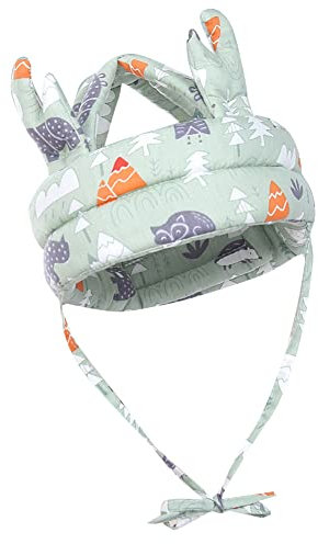 Surakey Baby Helm zum Krabbeln,Verstellbarer Baby Kopfschutz Helm,Anti-Kollision Kopfschutz Baby,Säugling Kleinkind Kinder Schutzhut für Lernen Laufen und Krabbeln