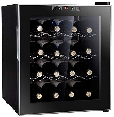 Wine Cooler Constant Temperature Home Mini Electronic Wine Cooler Small Ice Bar Embedded, Compressor Refrigeration, Double Glass Door, UV Protection