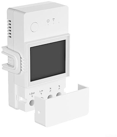 POWR316D 16A Smart Power Meter Switch, WiFi Smart Meter Temperature and Humidity Monitoring Switches Home DIY Module