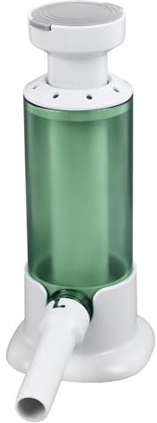 Manual Sausage Stuffer Maker with 4 Stuffing Tubes, Sausage Filling Machine Designed for Homemade Sausage Making, Simple and Efficient Plastic Vertical Meat Filler Stuffer Perfect for Beginners