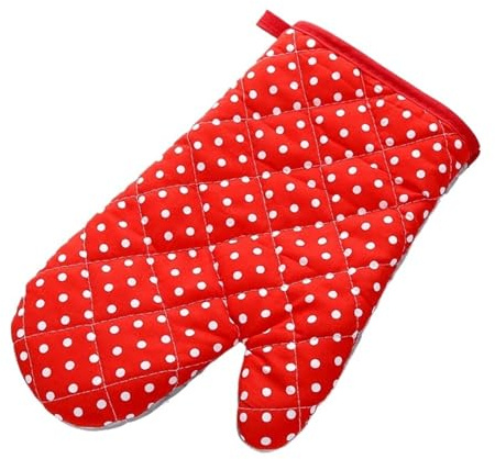 Oven Gloves Household Thickened Microwave Oven Oven Insulated Gloves Creative Kitchen Non-Slip Heat-Resistant Anti-Scald Baking Gloves For Kitchen(Green)