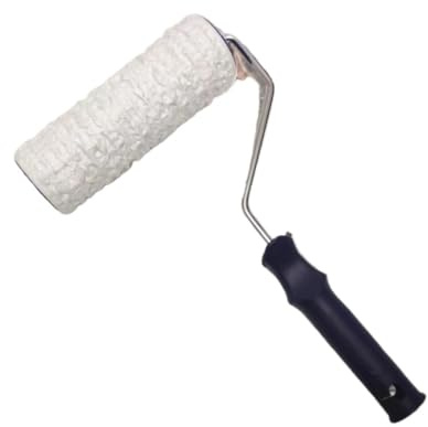 Wandpleister Verfroller Rullo for pittura effetto mattone in gomma da 8 pollici con effetto grana