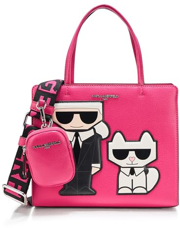 KARL LAGERFELD Maybelle Choupette Satchel - Bolsa tipo cartera Mujer