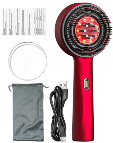 Haarmassagegerät Bürste | Wasserdichter Ölspender für Haare, Massagegerät | Elektrische Kopfhaut Kopfhaut Massagebürste für Stimuliert das Wachstum