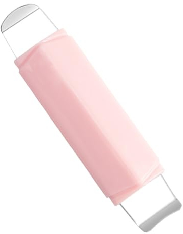 Spatola peeling per la pelle – Pulitore per i pori su entrambi i lati, raschietto per il viso in acciaio, per donne e ragazze, cura quotidiana, routine di bellezza prima del trucco