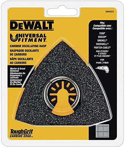 DeWalt dwa4221 oscilante carburo escofina
