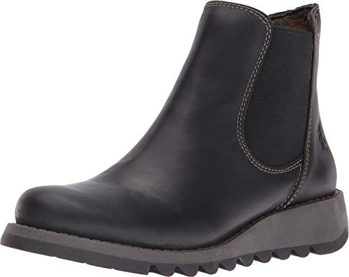 Fly London Womens Salv Chelsea Boots, Black 000, 2/2.5 UK