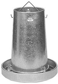 Vogeltränke Gaun für Hühner, 10 Liter, verzinkter Stahl