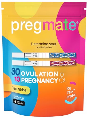 Pregmate 30 Ovulation and 10 Pregnancy Test Strips