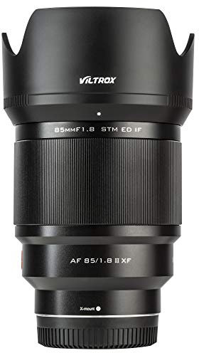 VILTROX 85 mm F1.8 AF Auto Lens Ritratto messa a fuoco fissa Obiettivo per Fuji FX Mount macchina fotografica, tutto in metallo