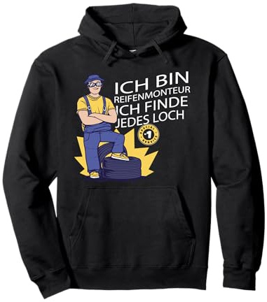 Top Reifenmonteur Reifewechsel Auto Werkstatt Pullover Hoodie