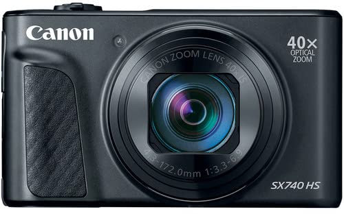 Canon PowerShot SX740 HS Digital Camera - Black (International Version)