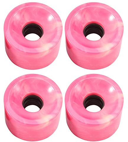 Chnegral 70X51Mm Skateboard Action PU Wheel MäNner und Frauen Longboard Wheels Professional Wheel,Red