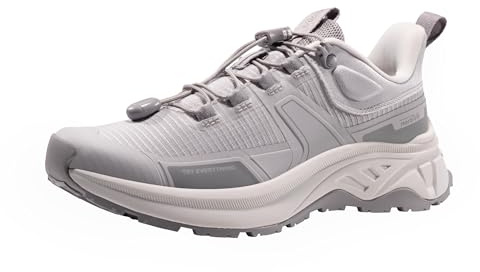 NORTIV 8 Scarpe Trekking Donna Leggere | Tomaia resistente in Oxford e TPU senza cuciture, allacciatura rapida a cordini e suola testurizzata per massima trazione