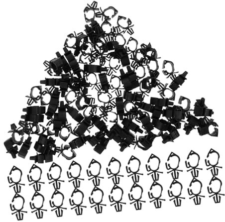 Mikinona 100stücke Auto Kabelclips Robuste Clips Für Kabelbaum Befestigung Und Drahtfixierung Für Fahrzeugreparatur Und Modifikation
