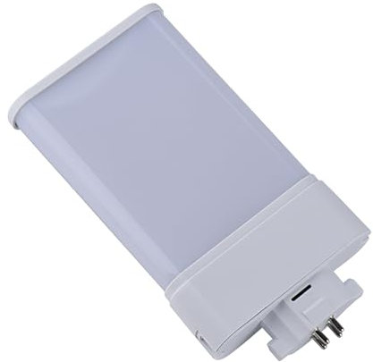 yongjia GX10q-4 Ampoule LED 13w 1600LM Compatible FML 27W Fluorescent Base GX10Q-4 Non-Dimmable(Cold white)