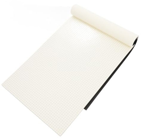 Angoily Papier Nehmen Mathe-millimeterpapier Millimeterpapierblöcke Mathe-zeichnungspapiere Graphpapier Loseblätter Aus Millimeterpapier Grafikpapiere Papier Zum Mathe-zeichnen Schwarz