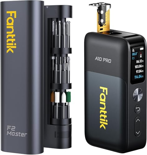 Fanttik F2 Master Mini Akku-Multifunktionswerkzeug & Fanttik A10 Pro 2-in-1 Digitales Laser Entfernungsmesser