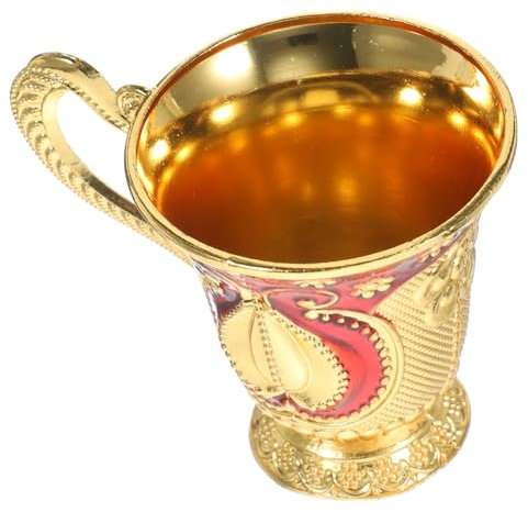 Holibanna Verre À Vin Blanc Coupes À Vin Gobelets Coupes À Liqueur Grands Verres À Vin Verres À Pied Mini-Coupes Rétro Coupes En Coupes Médiévales Coupes De Style Européen