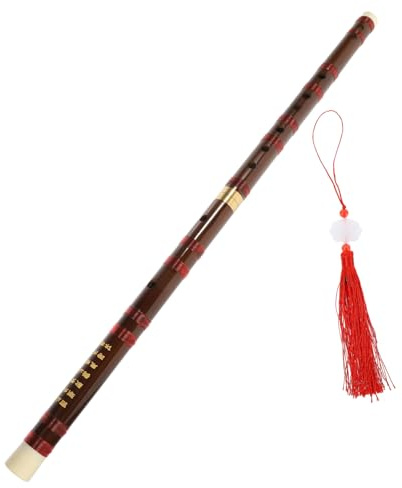 UKCOCO Flauta De Bambú Estilo Antiguo Instrumento De Viento Tradicional Chino Flauta Para Principiantes Adultos Para Practicar