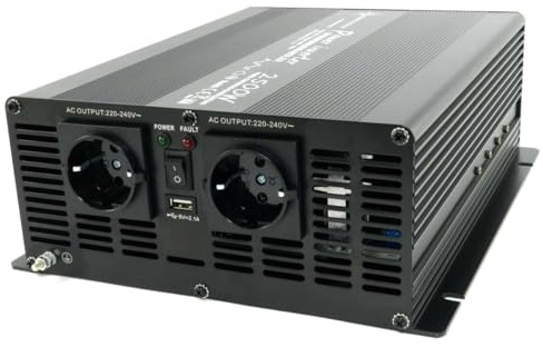 Voltaje Corriente 2500 – 5000 W, 24 – 230 V
